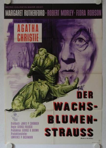 Murder at the Gallop original release german movie poster